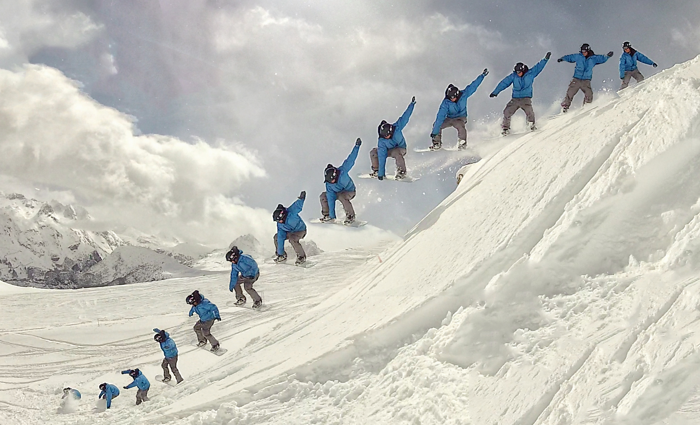 April Tignes powder