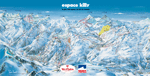 L'Espace Killy Ski Area Map